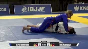 Bárbara Gonçalves vs Olivia Evelyn Schauer 2026 Pan Jiu Jitsu IBJJF Championship