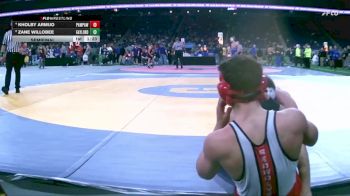 D2-165 lbs Semifinal - Kholby Armijo, Paw Paw vs Zane Willobee, Gaylord