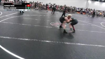 Round 1 (3 Team) - Gunnar Thom, Level Up Wrestling vs Sorell Johnson, Top Rank