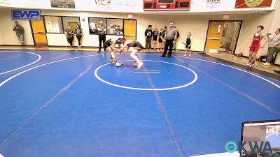 106 lbs Rr Rnd 1 - Fisher Hutchins, Locust Grove Youth Wrestling vs Toby Shield, Wyandotte Youth Wrestling