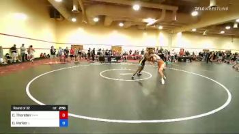 86 kg Round Of 32 - Connor Thorsten, Twin Cities Regional Training Center vs Deanthony Parker, Illinois