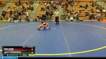 50 lbs Round 5 - Jordy Ignaszewski, USC vs Cole Lewis, Milton Monsters