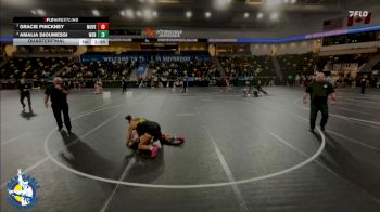 170 lbs Quarterfinal - Gracie Pinckney, Mount Vernon vs Amalia Djoumessi, Waverly-Shell Rock