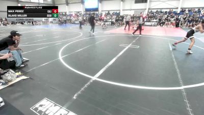 95 lbs Consolation - Max Perez, California Grapplers vs Blake Miller, Bear Wrestling Club
