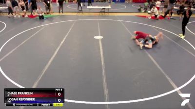 113 lbs Cons. Round 1 - Chase Franklin, IA vs Logan Refsnider, MN