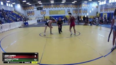 120 lbs Champ Round 1 (16 Team) - Maddox Spencer, Attack WC vs Gunner Essary, Griffin Fang