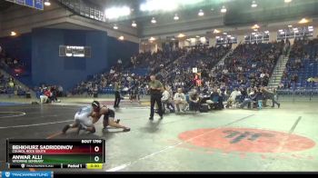 165 lbs 7th Place Match - Behkhurz Sadriddinov, Council Rock South vs Anwar Alli, Wyoming Seminary