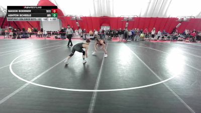 USA Junior Boys - 132 lbs Champ. Round 1 - Mason Boerner, Team Nazar Training Center vs Ashton Scheele, Askren Wrestling Academy