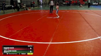 60 lbs Semis & 1st Wrestleback (8 Team) - Benjamin Davis, Bemidji vs Mason Kack, Canby