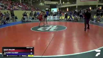 164 lbs 3rd Place Match - Kiley Dillow, KS vs Autumn Calvert, MO