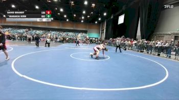 150 lbs Cons. Round 7 - David Brandt, Lebanon vs Manakai Kirn, Galena