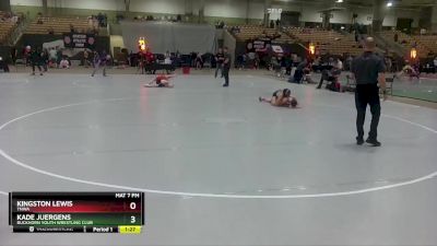 110 lbs Cons. Round 4 - Kingston Lewis, TNWA vs Kade Juergens, Buckhorn Youth Wrestling Club