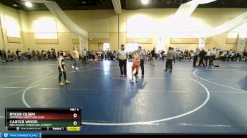 79 lbs Cons. Round 4 - Ryker Olsen, Northside Wrestling Club vs Carter Wood, Iron County Wrestling Academy