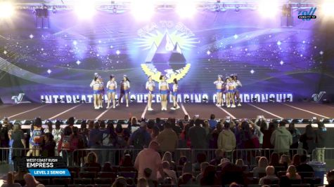 West Coast Rush - EMPRESS [2025 L2 Senior Day 1] 2025 Sea to Sky International Cheer Championship