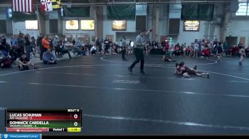 52 lbs Round 4 (6 Team) - Lucas Schuman, Mat Assassins vs Dominick Cardella, Vougar`s Honors
