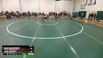 70 lbs Cons. Round 2 - Jesse Gortney, Tri-State Grapplers vs Silas Seldomridge, Rawlins Wrestling Club