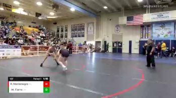 137 lbs Semifinal - Michelle Fierro, Chino vs Reyna Montenegro, Paloma Valley