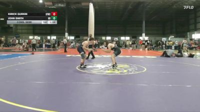 175 lbs Cons. Semi - Kirick Gurkin, Sly Fox Wrestling Club vs John Smith, Noke RTC