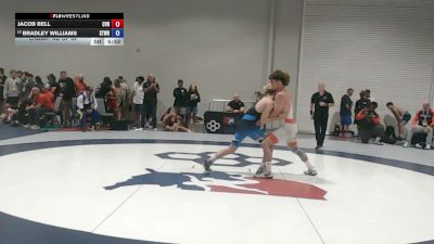72 kg Champ. Rd Of 64 - Jacob Bell, Central Valley RTC vs Bradley Williams, Stronghold Wrestling