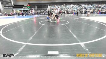 70 lbs Consi Of 32 #2 - Ryder Gomez, Top Notch Wrestling Club vs Kash Davis, Twin City Wrestling Club