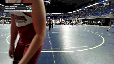 212 lbs Quarterfinal - Connor Spangler, Cambria Heights vs Brennan Breisinger, Quaker Valley