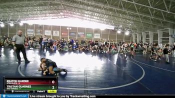 74 lbs Round 3 (4 Team) - Keaton Hardee, Utah Black vs Tristan Guarnes, Mat Demons