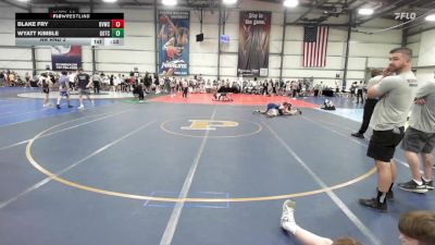 165 lbs Rr Rnd 2 - Gage Furman, Buffalo Valley Wrestling Club MS Black vs Isaiah Foster, Team Gotcha National