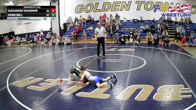 49-52 lbs Round 2 - Alexander Saunders, Valley vs Owen Bell, Keystone