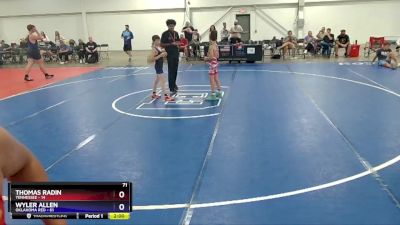 71 lbs 2nd Wrestleback (8 Team) - Thomas Radin, Tennessee vs Wyler Allen, Oklahoma Red