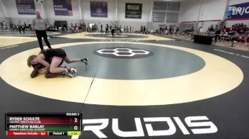 127-2 lbs Round 2 - Ryder Schulte, Valiant Wrestling Club vs Matthew Barlay, Askren Wrestling Academy