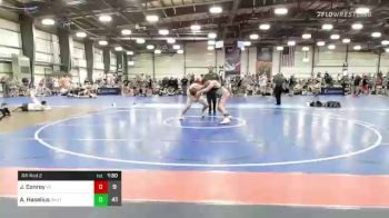 195 lbs Rr Rnd 2 - Jake Conroy, Young Guns Red vs Adam Haselius, Team Shutt Wrestling Prep