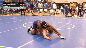 165 lbs Round 3 (8 Team) - Vinny Alm, Rochester Tech vs Kenaje Demosthene, Nassau CC
