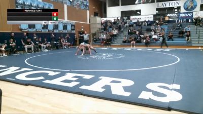 157 lbs Keaton Blowers, Layton vs Brogan Jeppesen, Farmington