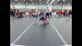 80 lbs Round 5 (10 Team) - Brett Bednarczyk, Hanover Hawkeye vs Benjamin Miliam, 84 Athletes