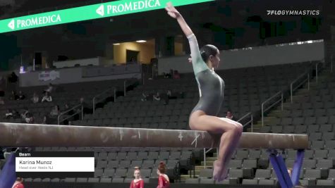 Karina Munoz - Beam, Head over Heels NJ - 2022 Elevate the Stage Toledo presented by Promedica