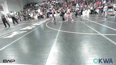 83-90 lbs Rr Rnd 1 - Presley Williams, Sperry Wrestling Club vs Evelyn Boren, Verdigris Youth Wrestling