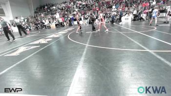 83-90 lbs Rr Rnd 1 - Presley Williams, Sperry Wrestling Club vs Evelyn Boren, Verdigris Youth Wrestling