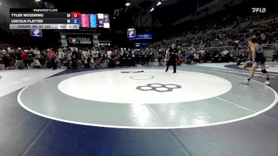 132 lbs Champ. Rd Of 128 - Tyler Woodring, SD vs Lincoln Flayter, WI