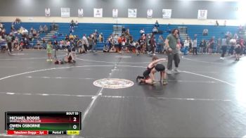 67 lbs Round 2 - Michael Boggs, Spartan Wrestling Club vs Owen Osborne, C2X