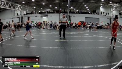 120 lbs Round 6 (8 Team) - Mack Santoro, Grit Mat Club vs Kyle Scartelli, Mat Assassins White