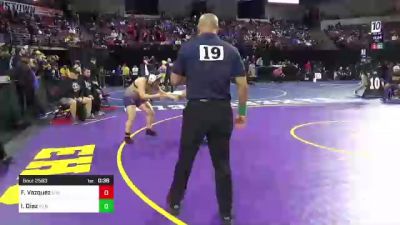 160 lbs Consi Of 16 #1 - Faith Vazquez, Livingston (SJ) vs Iris ...