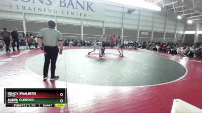 98 lbs Semifinal - Kaden Oldroyd, Westlake vs Grady Swalberg, Layton