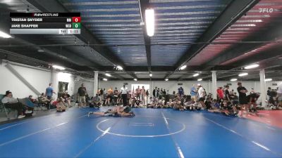 140 lbs Round 1 (6 Team) - Jake Shaffer, Wrecking Crew Black vs Tristan Snyder, Micky`s Maniacs