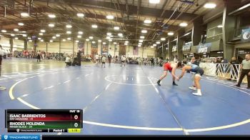 210 lbs Rd# 7- 10:45am Saturday Final Pool - Isaac Barrientos, Mat Assassins vs Rhodes Molenda, Minion Black
