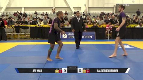 CALEB TRISTAN BROWN vs Afif Khan 2025 World IBJJF Jiu-Jitsu No-Gi Championship