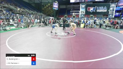 138 lbs Rnd Of 128 - Ethan Sodergren, IA vs Ryan Ferrara, NY