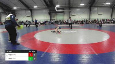 55 lbs Rr Rnd 1 - Cruz Knox, Dragons Junior Wrestling Club vs Caden Reed, West Forsyth