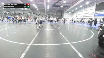 220 lbs Round Of 32 - Jackson Phillips, Team 922 - HSB vs Greg Sawyer, Shore Thing Surf - HSB