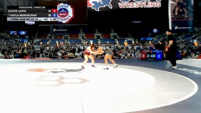 130 lbs Cons. Sub-rd Of 16 - Alexis Lauta, Pennsylvania vs Kayla Moroschan, Ohio