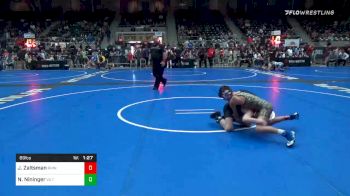 89 lbs Quarterfinal - Jake Zaltsman, Rhino vs Noah Nininger, VA Team Predator